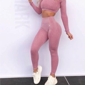 🦈 Gymshark 🦈leggings Pink vital seamless